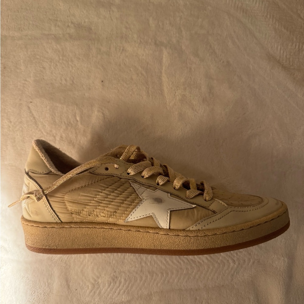 Golden Goose Cream Sneakers